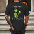 Grinch Let Me Pour You A Tall Glass Of Get Over It Mens Back Print T-shirt Gifts for Men