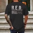 Grunt Style The Red Mens Back Print T-shirt Gifts for Men