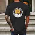 Gudetama The Lazy Egg Hiding From Responsibilities Mens Back Print T-shirt Gifts for Men