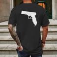 Gunshine State T-Shirts Mens Back Print T-shirt Gifts for Men