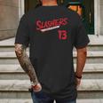 Haase Unlimited Slashers Voorhees 13 Jersey Horror Movie Friday Mens Back Print T-shirt Gifts for Men