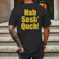 Hab Sosli Quch T-Shirt Mens Back Print T-shirt Gifts for Men