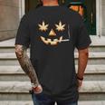 Halloween Funny Marijuana Gift Mens Back Print T-shirt Gifts for Men