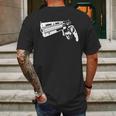 Handgun T-Shirt Mens Back Print T-shirt Gifts for Men