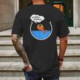 Happy Nowruz 2021 Goldfish Norooz 1400 Persian New Year Mens Back Print T-shirt Gifts for Men