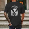 Hardest Worker In The Room | Mens Back Print T-shirt Gifts for Men