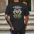 Haro Haro Superhero Mens Back Print T-shirt Gifts for Men