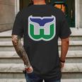 Hartford Whalers Hockey Retro 2 Mens Back Print T-shirt Gifts for Men