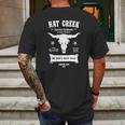 Hat Creek Cattle Company Mens Back Print T-shirt Gifts for Men