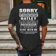 Hatley Name Gift Sorry My Heart Only Beats For Hatley Mens Back Print T-shirt Gifts for Men