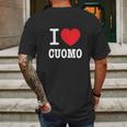 I Heart Cuomo Ladies Mens Back Print T-shirt Gifts for Men