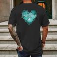 I Heart Hamilton Mens Back Print T-shirt Gifts for Men