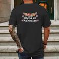 Hecho En Michoacan Viva Mexico Mens Back Print T-shirt Gifts for Men