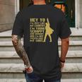 Hey Yo I Am Not Throwing Away My Shot Hamilton Musical Founding Mens Back Print T-shirt Gifts for Men