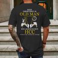 Hillsborough Community College Mens Back Print T-shirt Gifts for Men