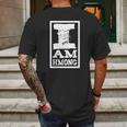 I Am Hmong Mens Back Print T-shirt Gifts for Men