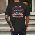 Holmes Shirt Family Crest HolmesShirt Holmes Clothing Holmes Tshirt Holmes Tshirt Gifts For The Holmes Mens Back Print T-shirt Gifts for Men