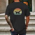 Honey Badger Retro Vintage Mens Back Print T-shirt Gifts for Men