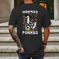 Honkus Ponkus Hocus Pocus Goose Halloween Witch Funny Cute Mens Back Print T-shirt Gifts for Men