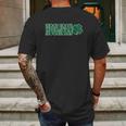 Hooligans St Patricks Day Four Leaf Clover Mens Back Print T-shirt Gifts for Men