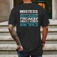 Hostess Mens Back Print T-shirt Gifts for Men