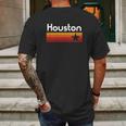 Houston Baseball Throwback Mens Back Print T-shirt Gifts for Men