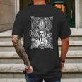 Hp Lovecraft Vintage Mens Back Print T-shirt Gifts for Men