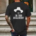 Im Your Huckleberry Funny Sarcasm Mens Back Print T-shirt Gifts for Men