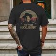 Im Your Huckleberry Funny Vintage Mens Back Print T-shirt Gifts for Men