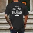 I Am Your Huckleberry Western Iconic Movie Quote Mens Back Print T-shirt Gifts for Men