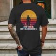 I Am Your Huckleberry Western Quote Vintage Mens Back Print T-shirt Gifts for Men