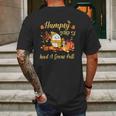 Humpty Dumpty Had A Great Fall Cute Mens Back Print T-shirt Gifts for Men