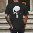 Impact Daredevil Punisher Mens Back Print T-shirt Gifts for Men