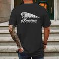 Indian Motorcycles Retro Classic Mens Back Print T-shirt Gifts for Men