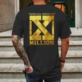 Infinite List 10 Million Special Gold Edition Mens Back Print T-shirt Gifts for Men