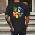 Ireland Coat Of Arms Irish Eire Crest Graphic Mens Back Print T-shirt Gifts for Men