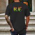 Irie Good Only Reggae Roots Clothing Mens Back Print T-shirt Gifts for Men