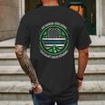 Irish Police Garda St Patricks Day Gift St Paddy Present Mens Back Print T-shirt Gifts for Men