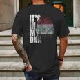 Its In My Dna Iraqi Islamic Persian Gifts Iraq Flag Mens Back Print T-shirt Gifts for Men