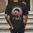 Its Medication Time Mens Back Print T-shirt Gifts for Men