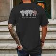 Its Ok To Be A Little Different Elephant Funny Mens Back Print T-shirt Gifts for Men