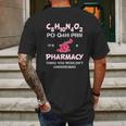 Its A Pharmacy Thing Pharm Tech Caffeine Mens Back Print T-shirt Gifts for Men