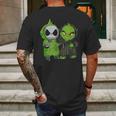 Jack & The Grinch Mens Back Print T-shirt Gifts for Men