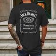 Jack Daniels Official Classic Label Mens Back Print T-shirt Gifts for Men