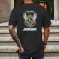 Januar Mens Back Print T-shirt Gifts for Men