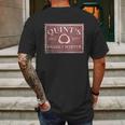 Jaws Quints Shark Charter Boat Since 1977 Wooden Sign Mens Back Print T-shirt Gifts for Men