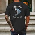 Jaws The Two Of Us Valentines Day Mens Back Print T-shirt Gifts for Men