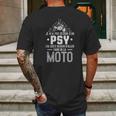 Je Nai Pas Besoin Dun Psy Jai Juste Besoin Daller Faire De La Moto Mens Back Print T-shirt Gifts for Men