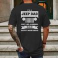 Im A Jeep Dad Mens Back Print T-shirt Gifts for Men