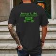 Jeep Life Money Parts Repeatt Shirt Mens Back Print T-shirt Gifts for Men